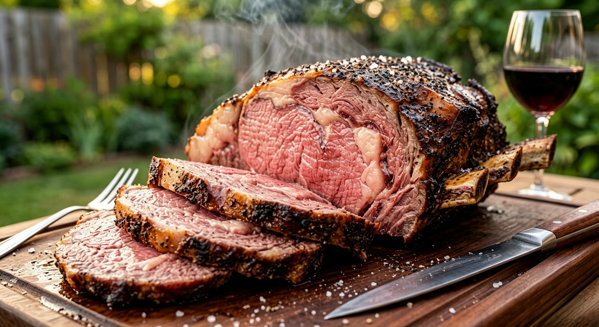 Smoked Prime Rib Roast