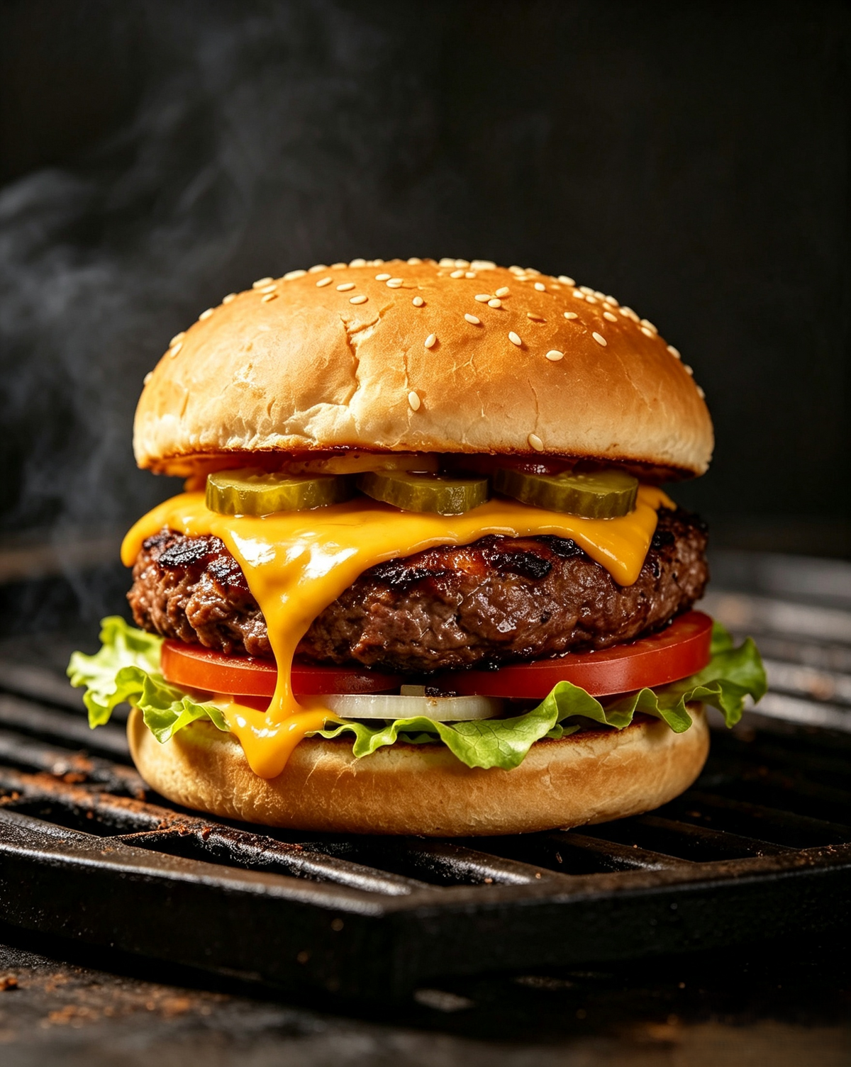 Smoked American Burger Patties